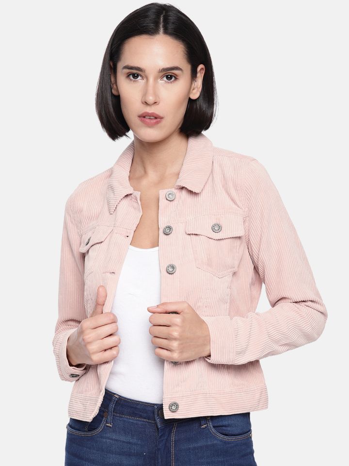 Womens pink hotsell cord jacket