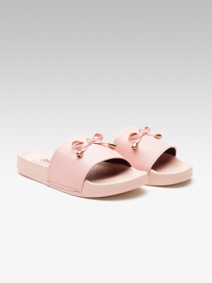 Womens sliders cheap with bow