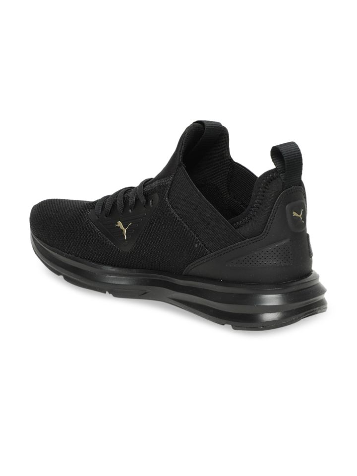 Puma Women Black Mesh Mid Top Enzo Beta Wn s Running Shoes 19244301