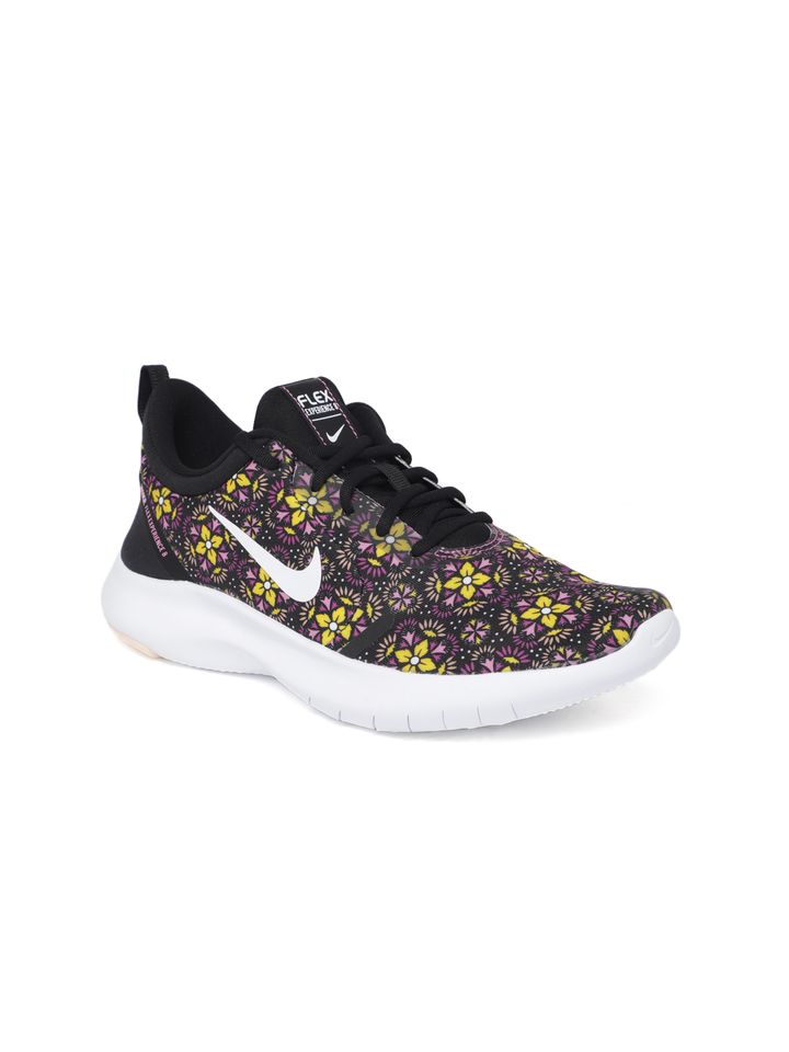 Buy Nike Women Black Printed FLEX EXPERIENCE Running Shoes - Sports Shoes  for Women 9082599 | Myntra