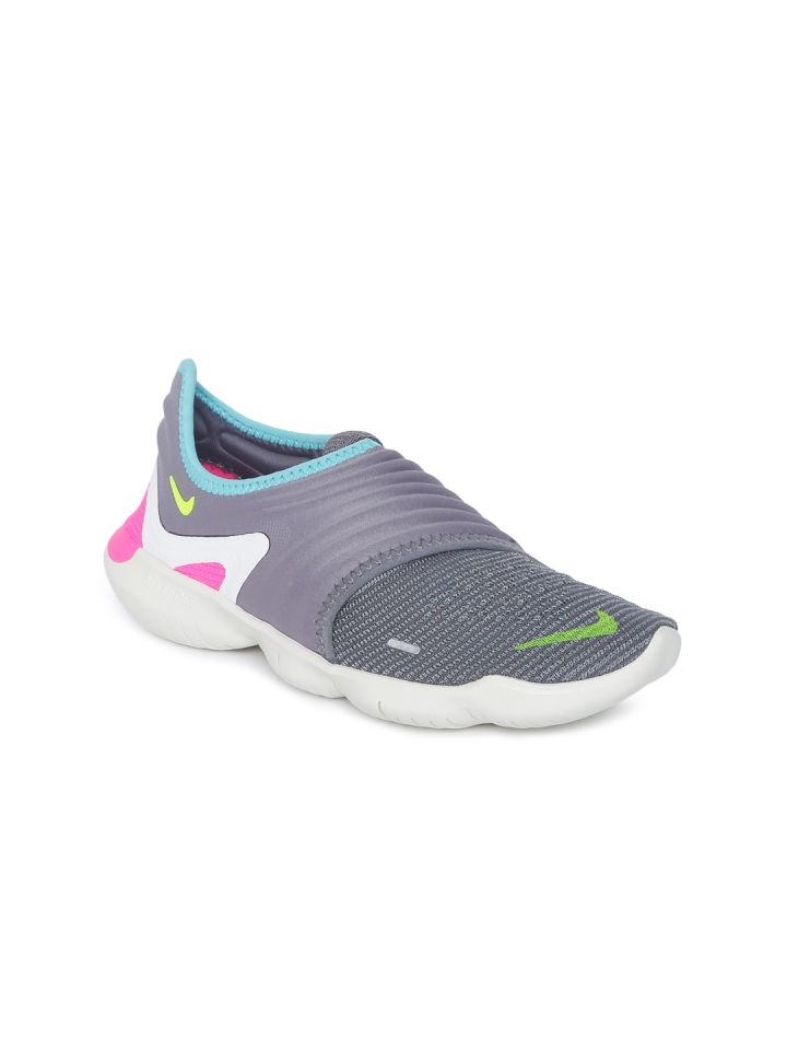 Nike free flyknit 3.0 kids grey hot sale
