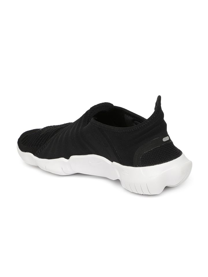 Nike Men Black FREE RN FLYKNIT 3.0 Running Shoes