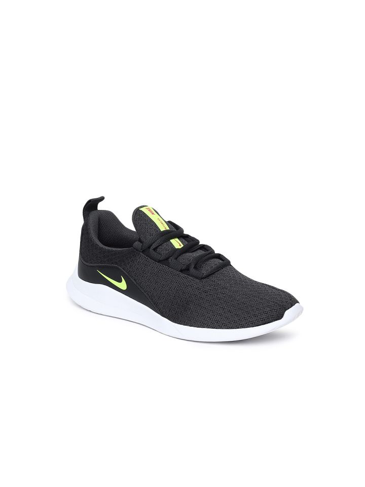 Nike black viale slip top on