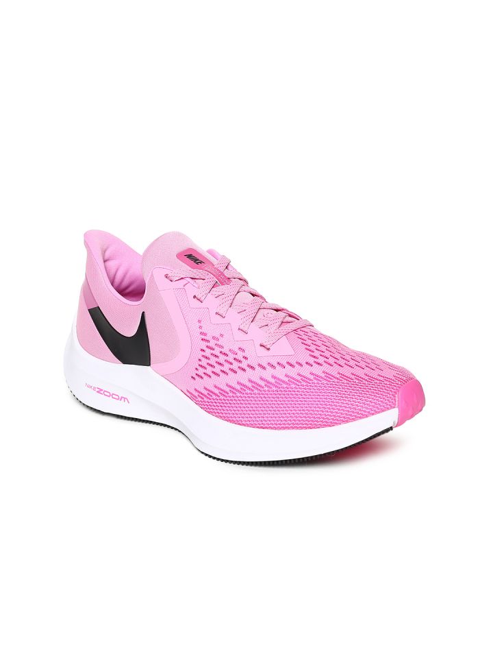 Buy Nike Women Pink ZOOM WINFLO 6 Running Shoes Sports Shoes for