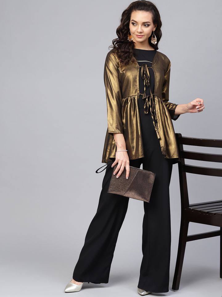 Womens gold shrug on sale