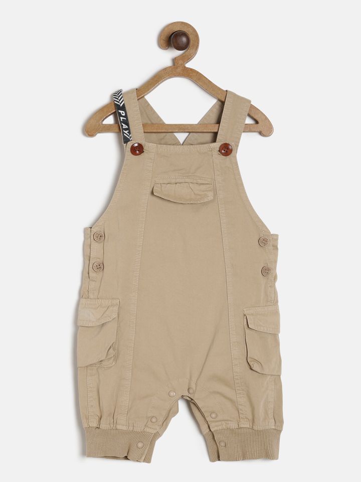 beige dungarees