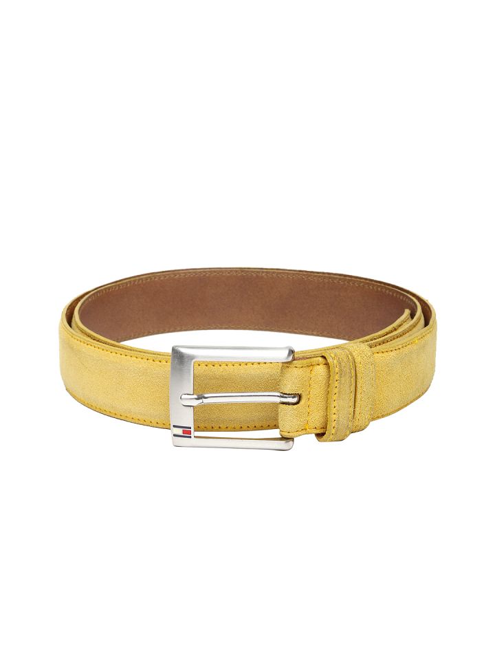 Tommy hilfiger belt yellow store