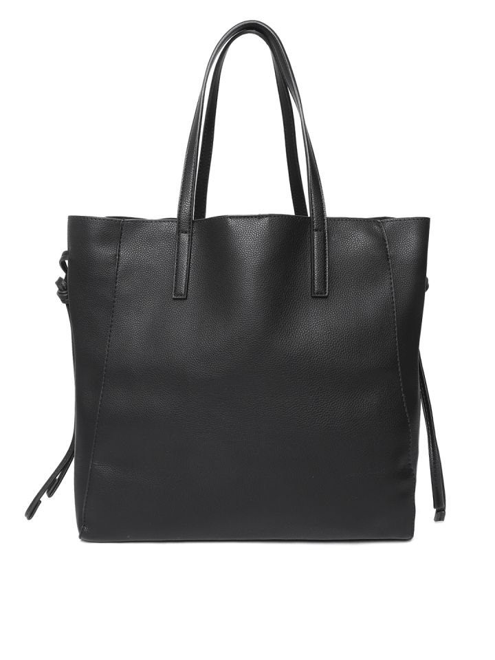 MANGO Black Solid Shoulder Bag