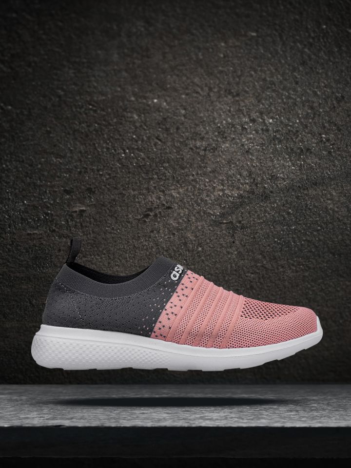 Buy ASIAN Women Grey Pink Running Shoes Sports Shoes for Women