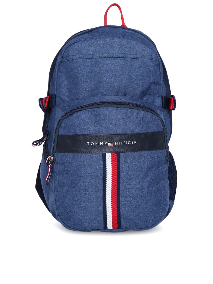 tommy hilfiger blue backpack