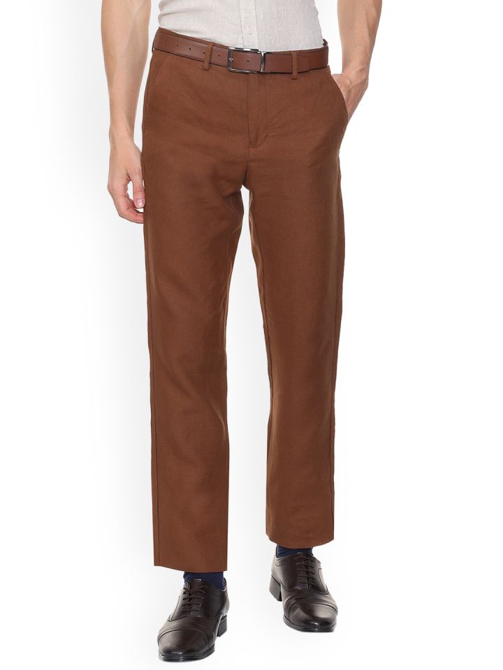 Allen solly hotsell linen trousers