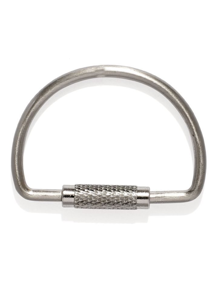 Buy Fossil Men Steel Toned Carabiner Keychain Accessory Gift Set For Men 9149777 Myntra