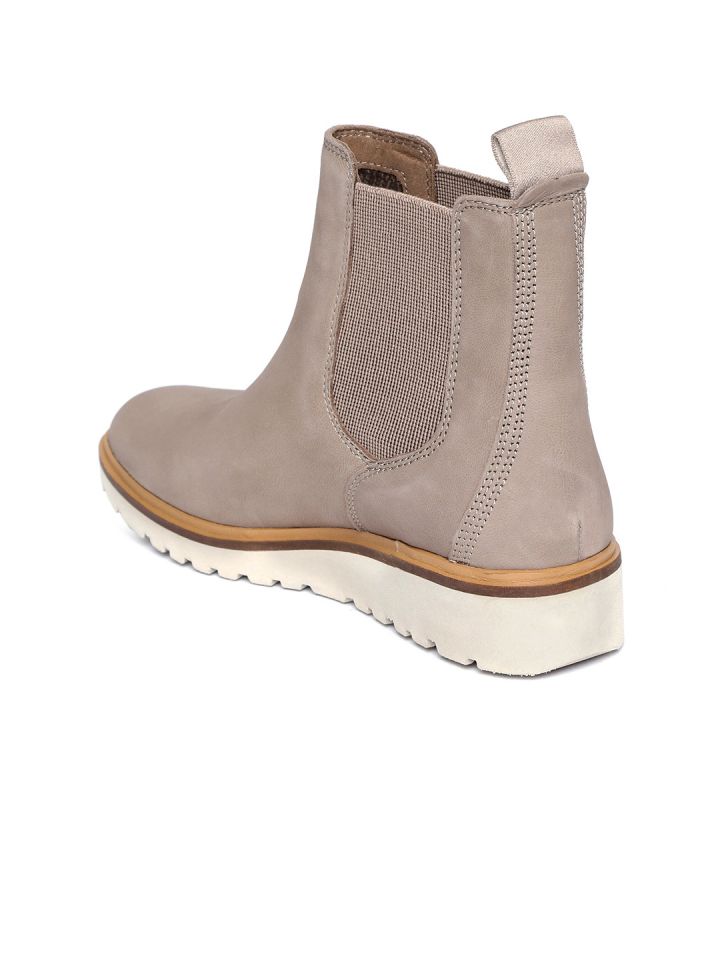 timberland womens ellis street chelsea boots taupe grey