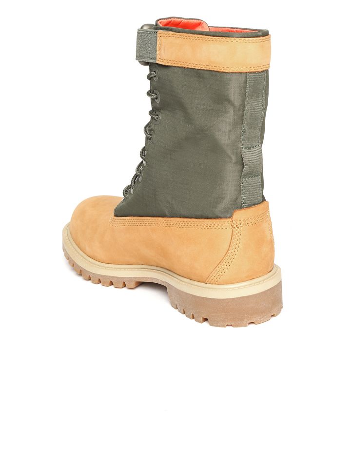 Men's special release leather cheap gaiter boots
