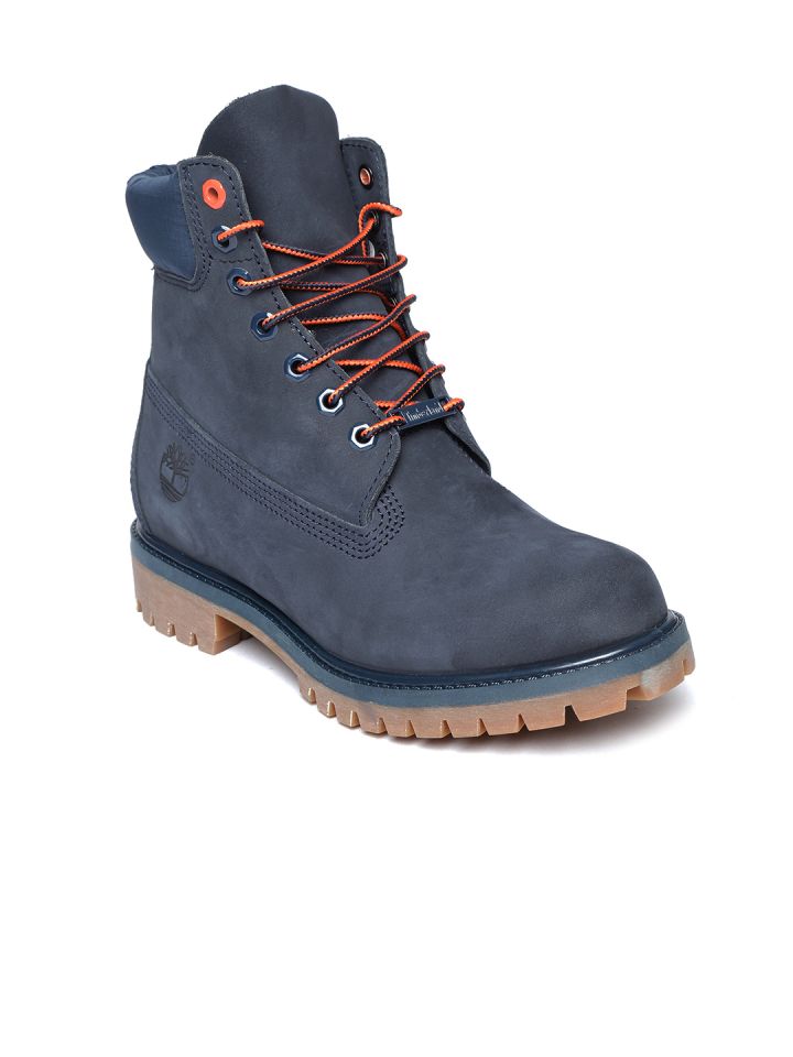 Men's blue timberland boots sale outlet