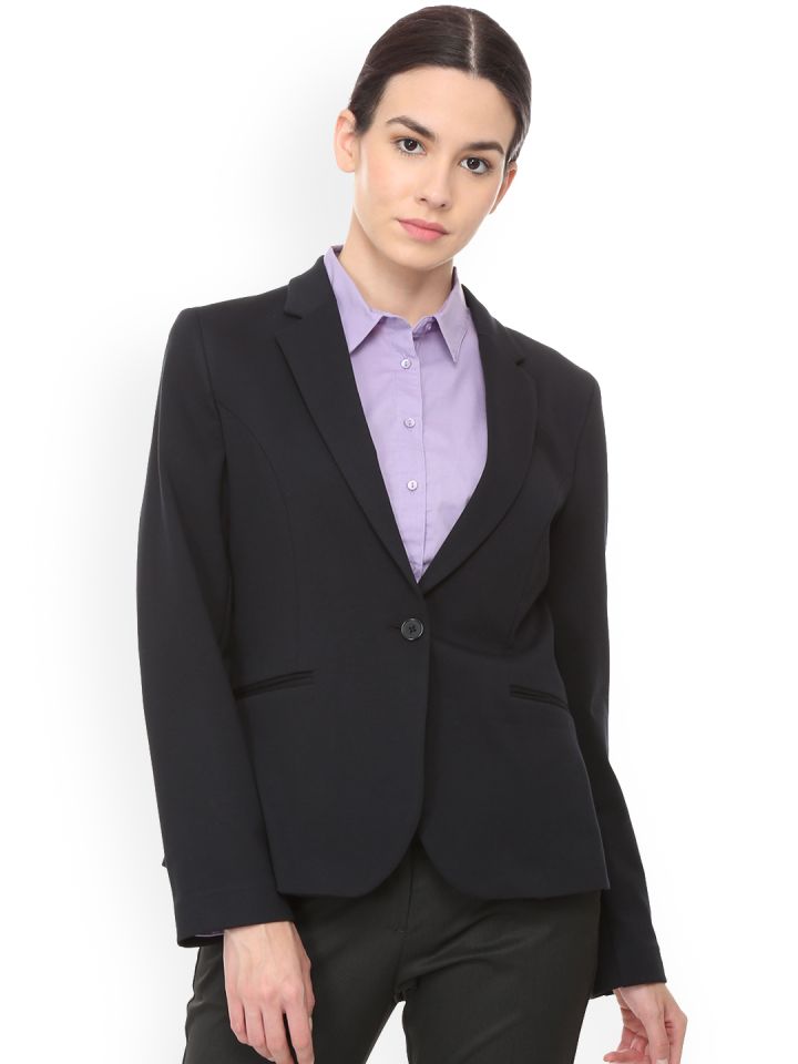 Van heusen 2025 blazers myntra