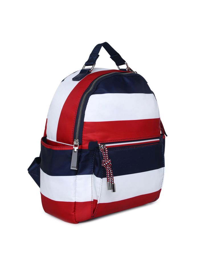Tommy hilfiger red white and blue backpack sales