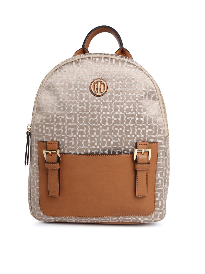 Tommy hilfiger on sale backpack beige