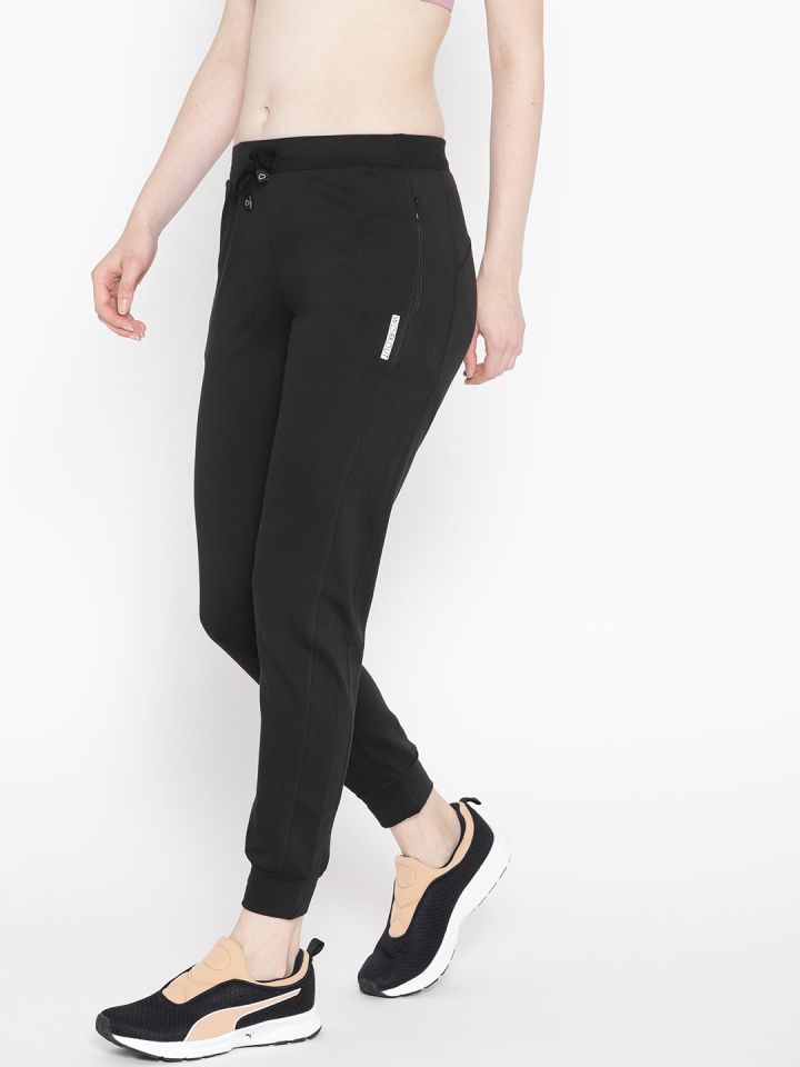 Sweet Dreams Women Black Solid Joggers
