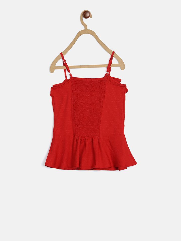 elle peplum top