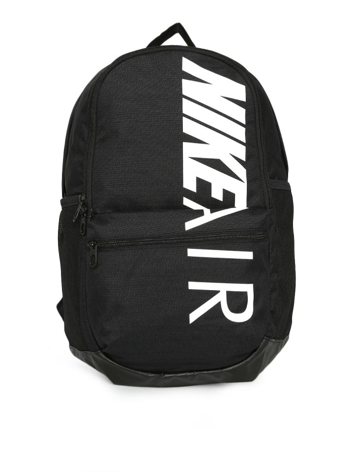Nike unisex black brand logo backpack clearance