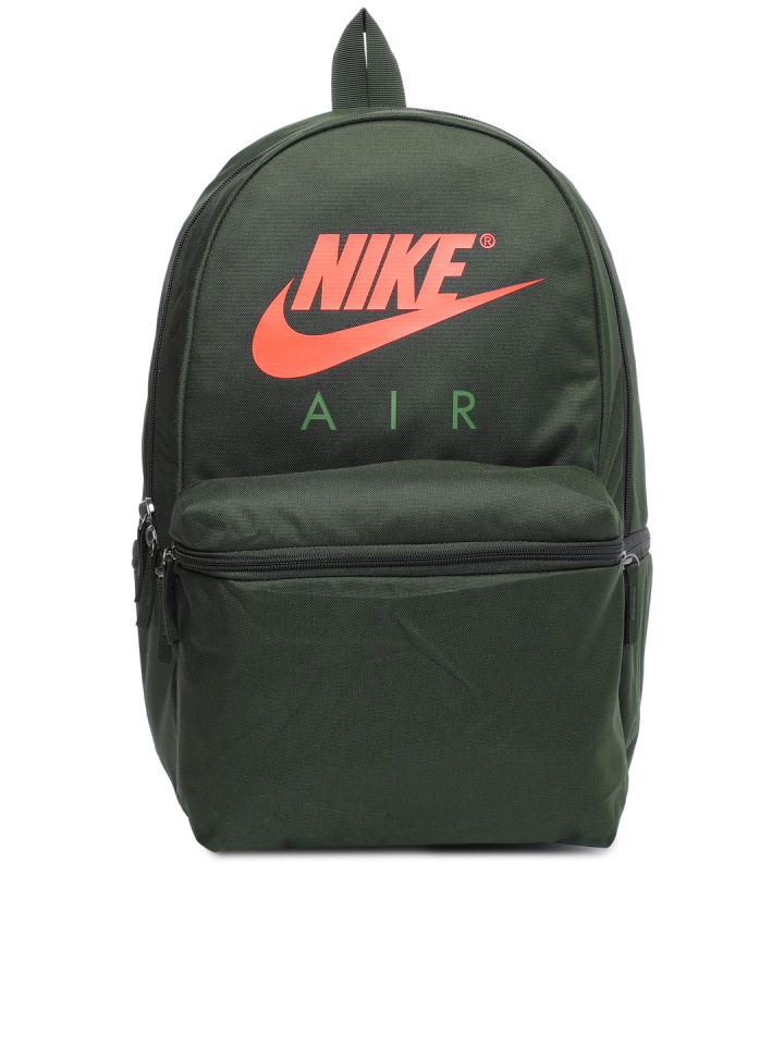 Nike air backpack green sales