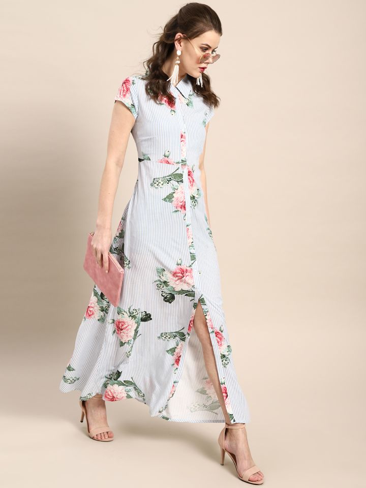 aks maxi dress myntra