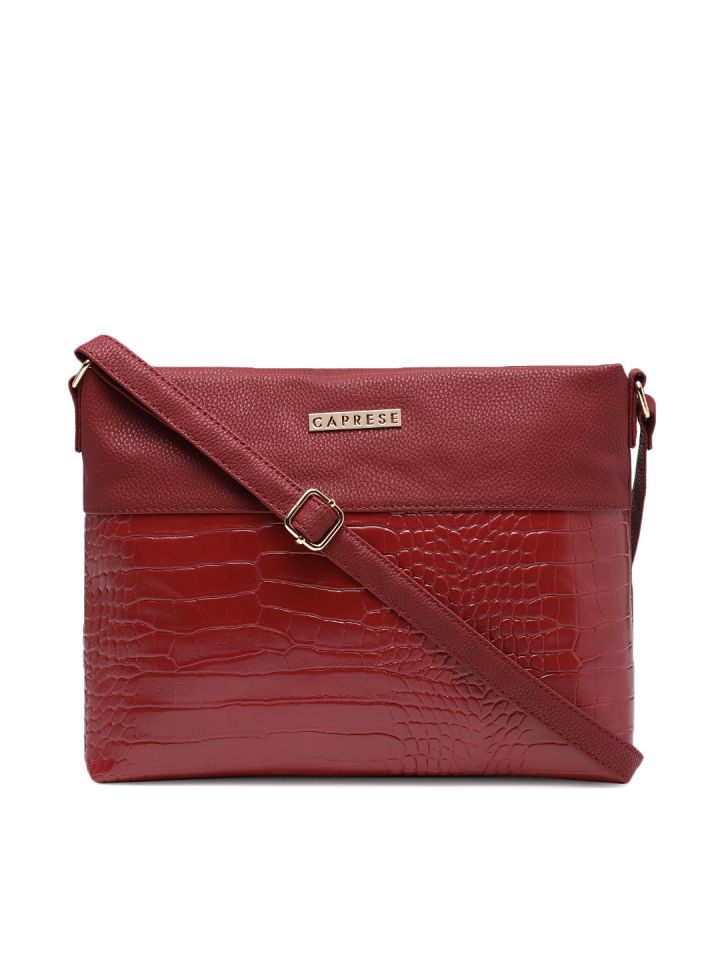 Caprese red sales sling bag