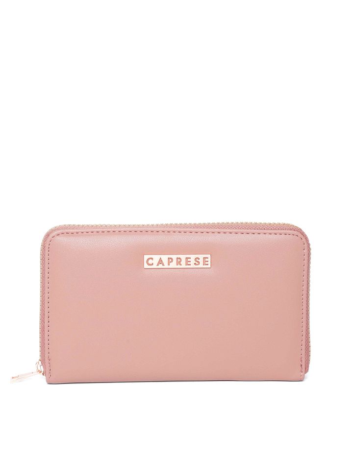 caprese pink wallet