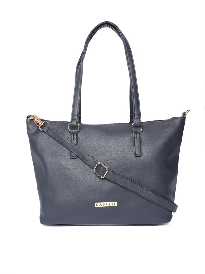 Caprese navy blue hotsell solid shoulder bag