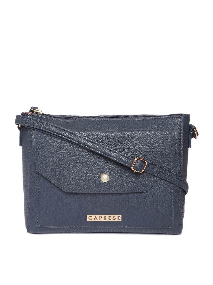 Caprese blue best sale solid sling bag