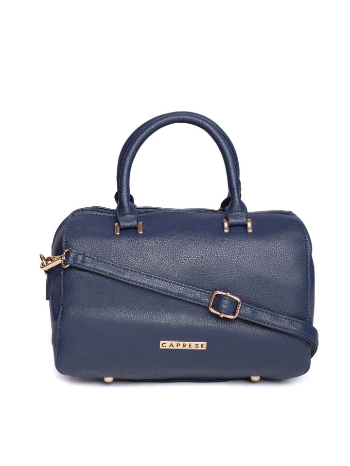 Caprese blue solid sales handheld bag