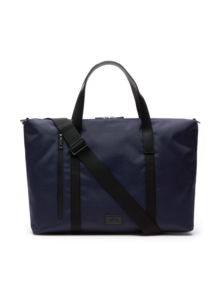 lacoste bag navy blue