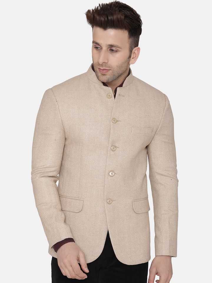 Buy Wintage Men Beige Self Design Regular Fit Bandhgala Blazer Blazers For Men 9228445 Myntra Latest blazer design in amazon, amazon great indian sale, latest coat for men in amazon, mens fashion, coats and blazers dhawaljagga89@gmail.com #mensfashion#dhotikurtapantset#ethinicjacket hangup men ethnic jacket, kurta and dhoti pant set. wintage men beige self design regular fit bandhgala blazer
