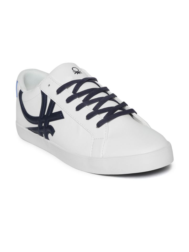 United colors of benetton men's sneakers white top