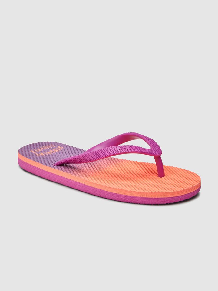 Buy Next Girls Purple Solid Room Slippers Flip Flops for Girls