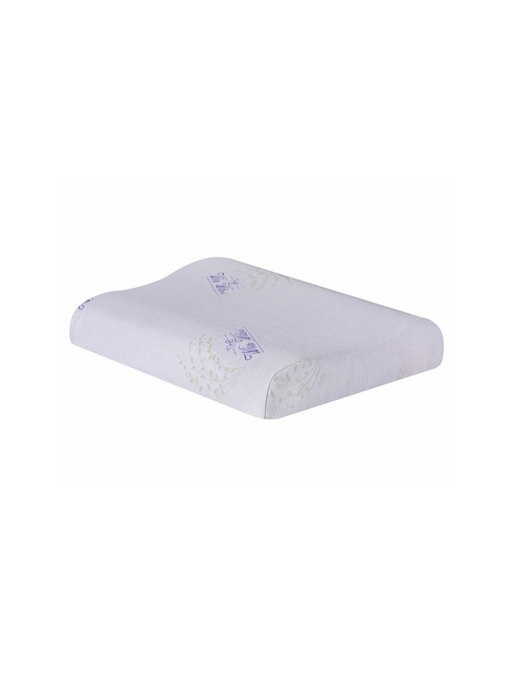 Buy The White Willow Unisex White Therapedic Memory Foam Pillow