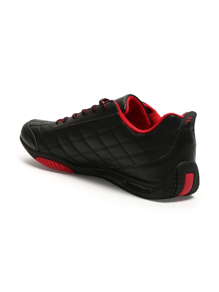 Fila men black sterling sneakers hotsell