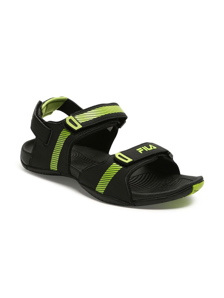 Fila sandals green online