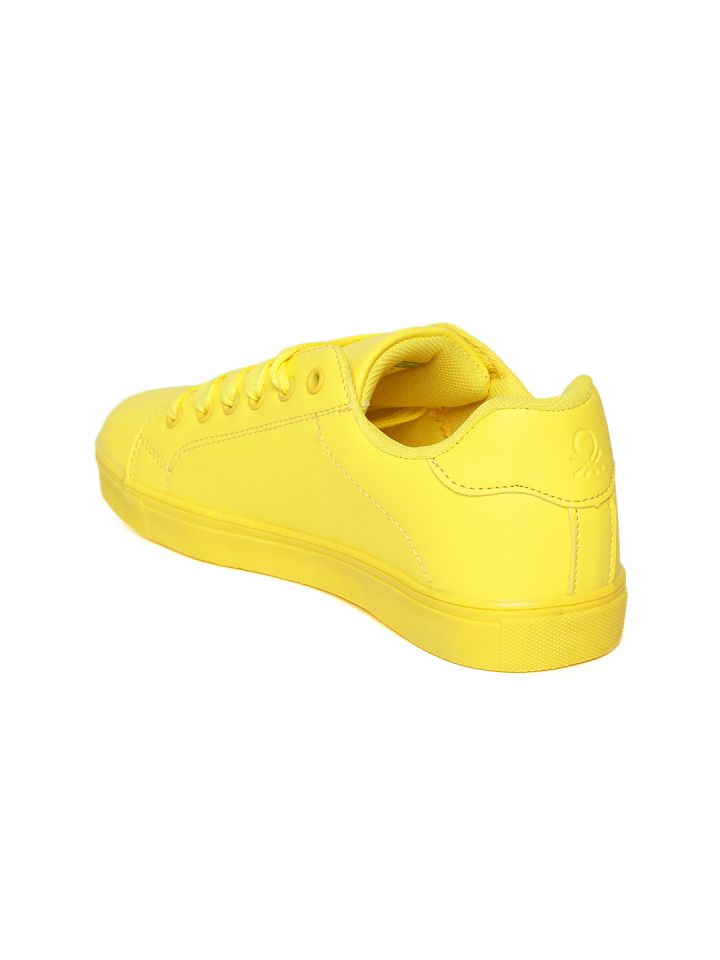 United colors of benetton yellow shoes 2025