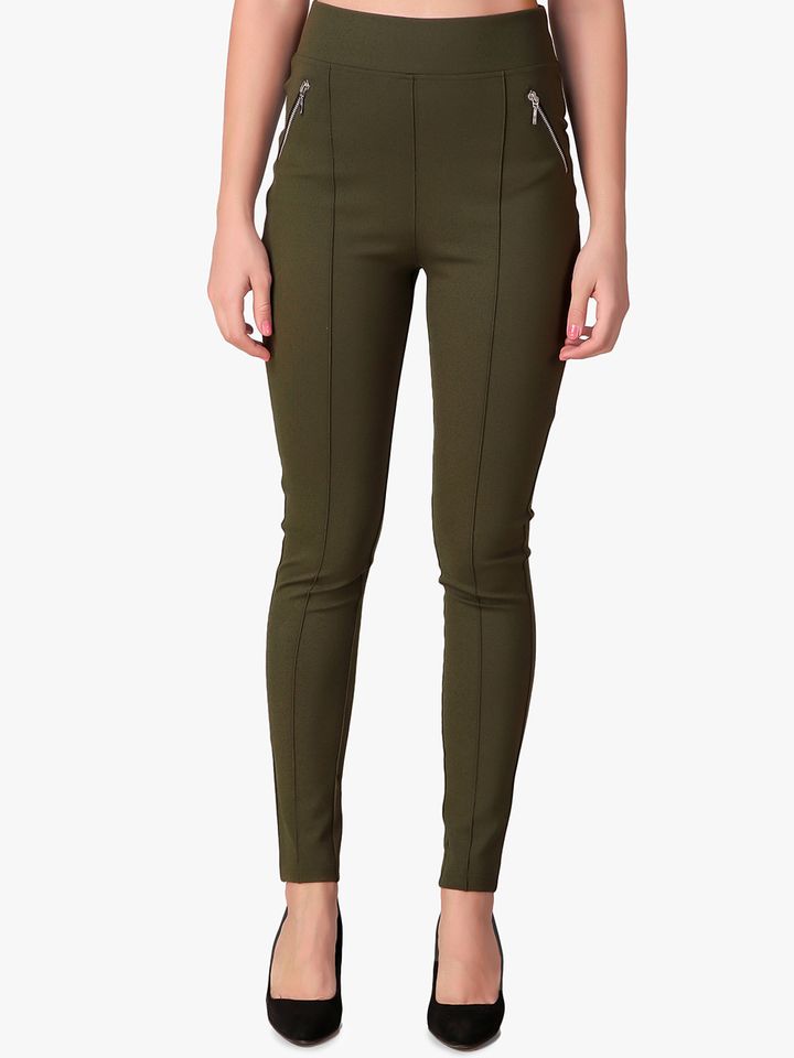 olive jeggings