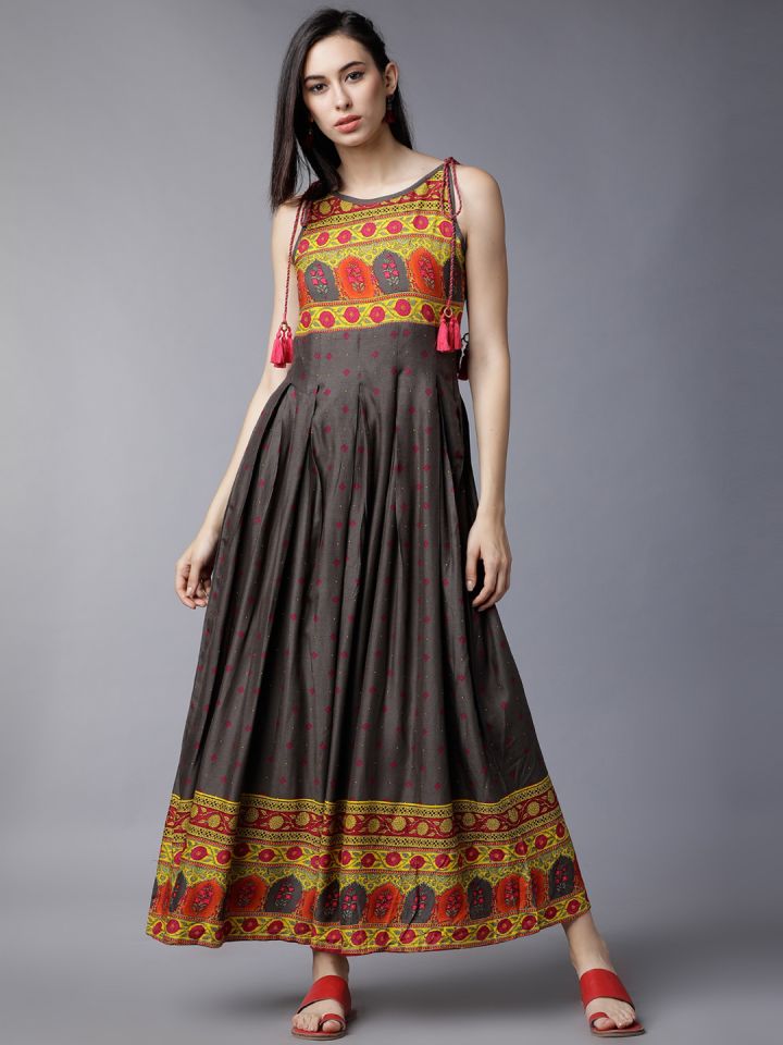 myntra maxi dress