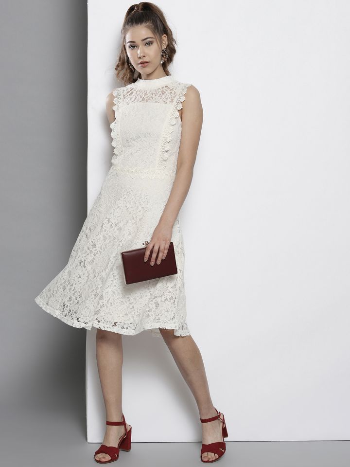 Dorothy perkins best sale white lace dress