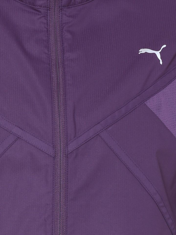 Puma Women Purple Ignite Wind Jacket