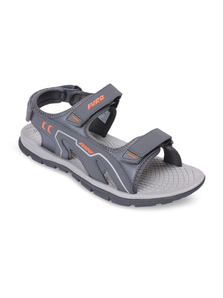 Buy FURO By Red Chief Men Grey Sports Sandals Sports Sandals