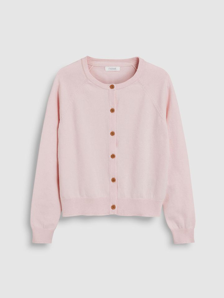 next pink cardigan