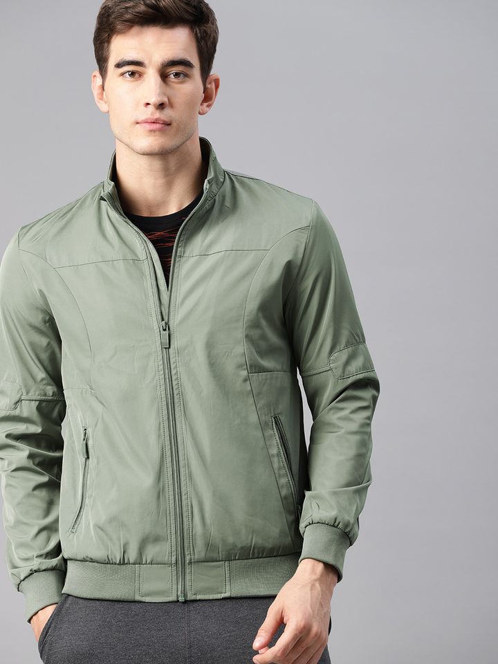 Hrx grey jacket clearance