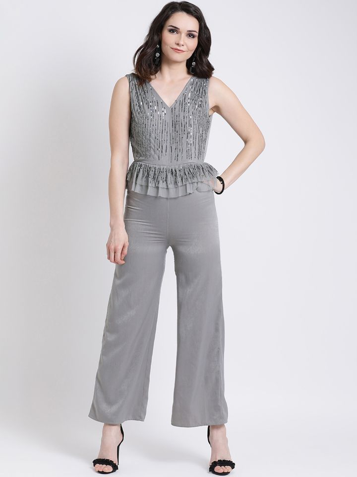 kazo grey jumpsuit
