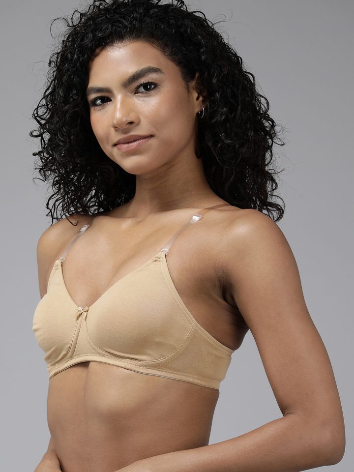 Buy Van Heusen Coral Non-Wired Non Padded Seamless Bra for Women's