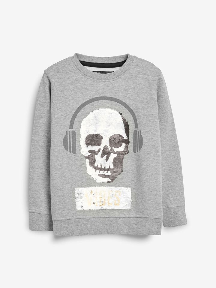 Next grey sweatshirt clearance